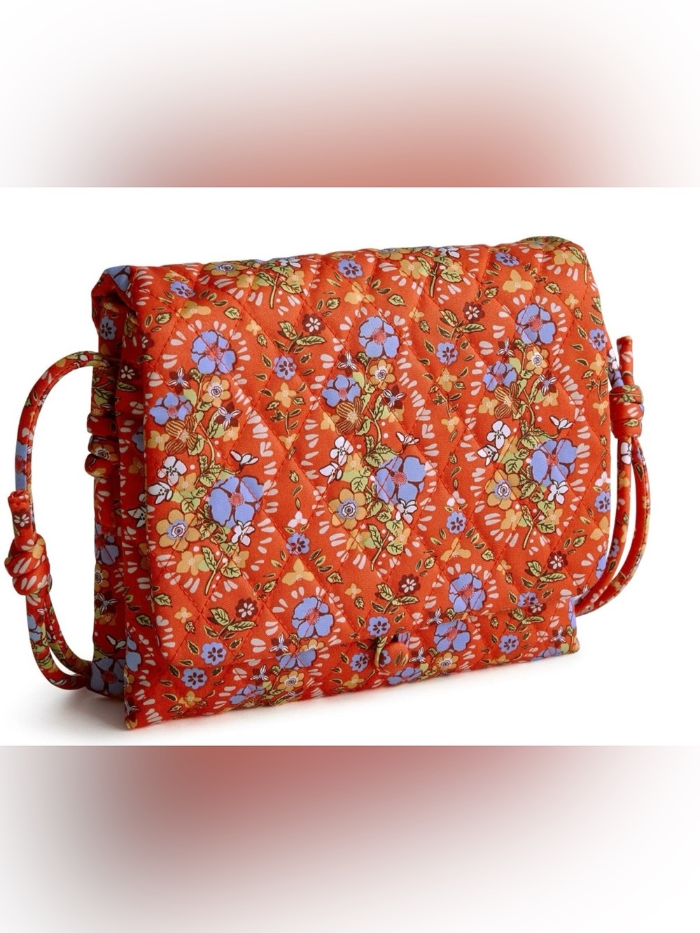 VERA BRADLEY Baird Hipster Crossbody Bag - Orange NWT